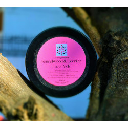 Sandalwood & Licorice  Face Pack with Aloe vera for Glowing Skin
