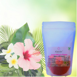 Hibiscus Flowder Powder for Hair & Skin (Hibiscus Rosa-Sinensis)