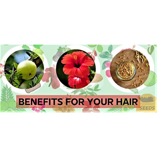 Natural Hair Growth Pack for Hair Thickness