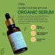 Organic Radiance Face Serum with Rosehip Seed Oil, Carrot Seed oil for Pigmentation | Anti-Aging Face Serum For Men & Women with Vit-A, C & E to Remove Blemishes, Acne Marks & Fine Lines | 30 ml